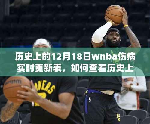 历史上的12月18日WNBA伤病实时更新表详解，查看指南与步骤梳理