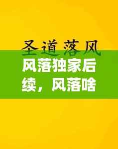 风落独家后续，风落啥意思 