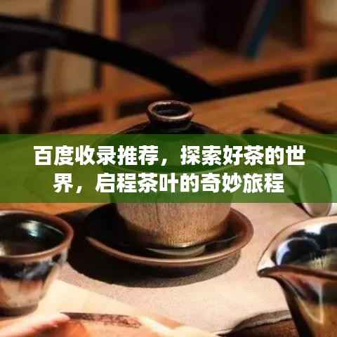 百度收录推荐,探索好茶的世界,启程茶叶的奇妙旅程