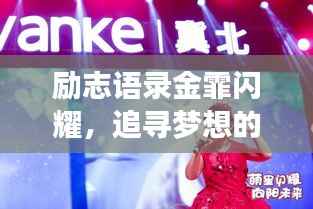 励志语录金霏闪耀,追寻梦想的璀璨星光之路